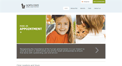 Desktop Screenshot of northstateanimalhospital.com